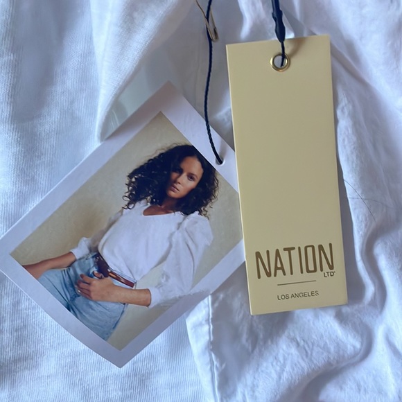 V neck ruffle top - Picture 2 of 3